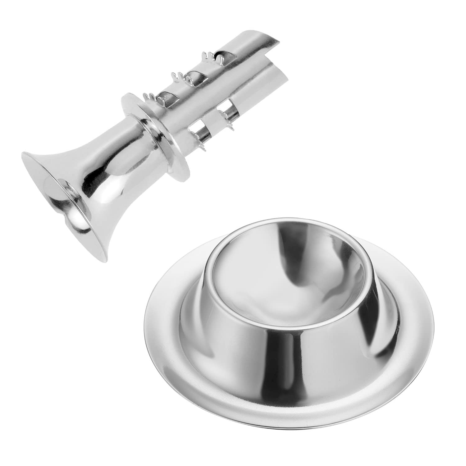 Set De 10 Mini Saupoudreurs à Épices Westmark - Verre Et Acier Inox - Capacité 10ml - Idéal Cuisine Et Table