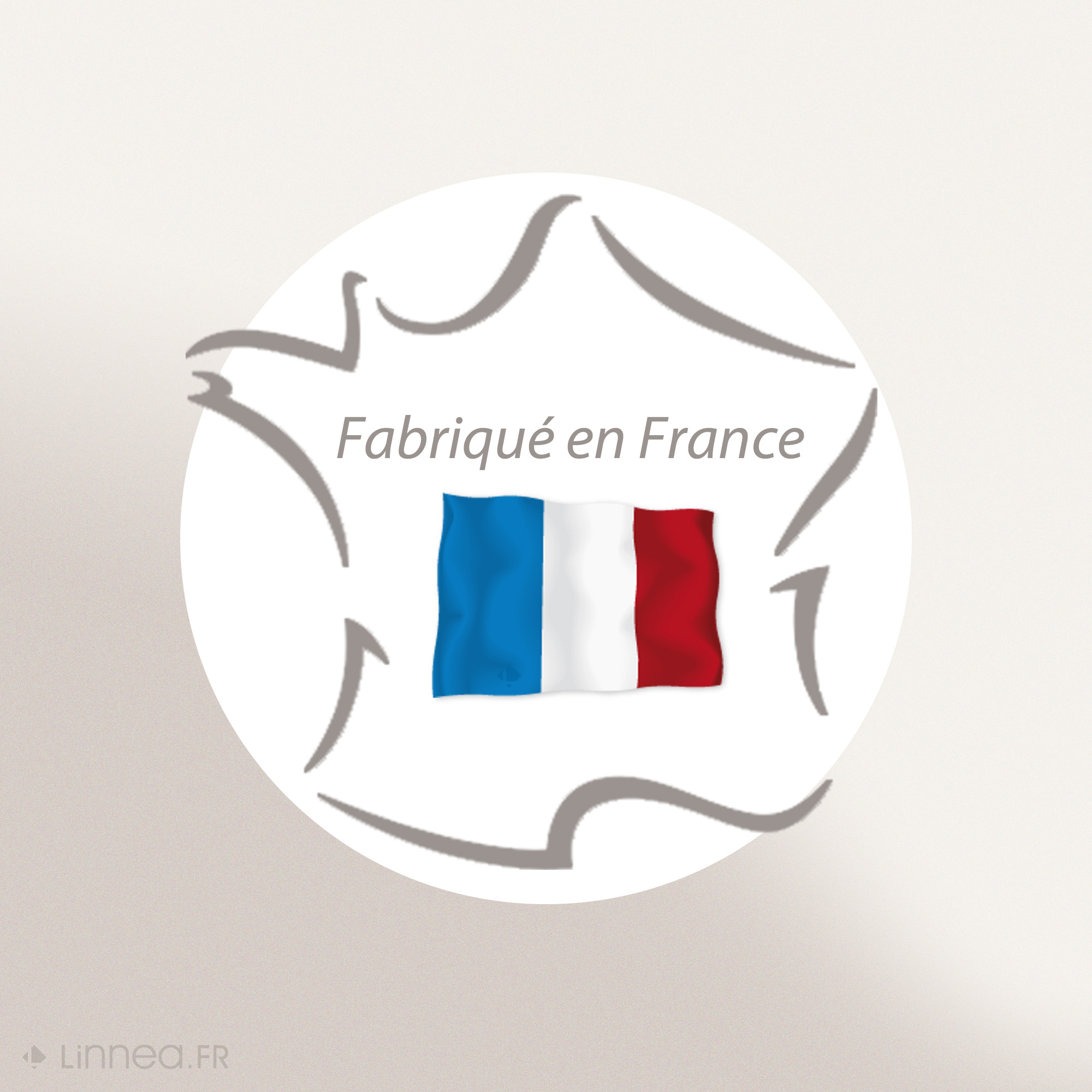 Housse de couette 260x240 cm satin de coton CAYENNE beige ficelle - 8