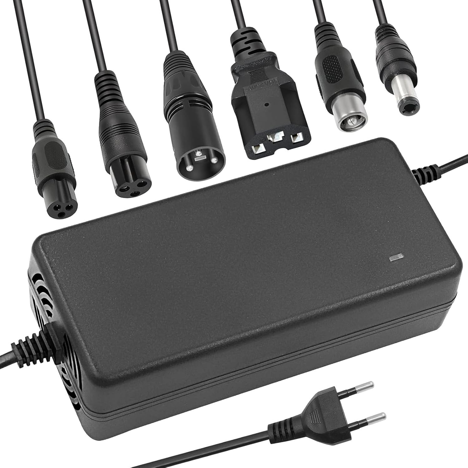 Caricabatterie 54,6V 2A Per Monopattino E Bici Elettrica Con Connettore A 3 Pin – Compatibile Con Kugoo, Hitway, Speedway E Altri