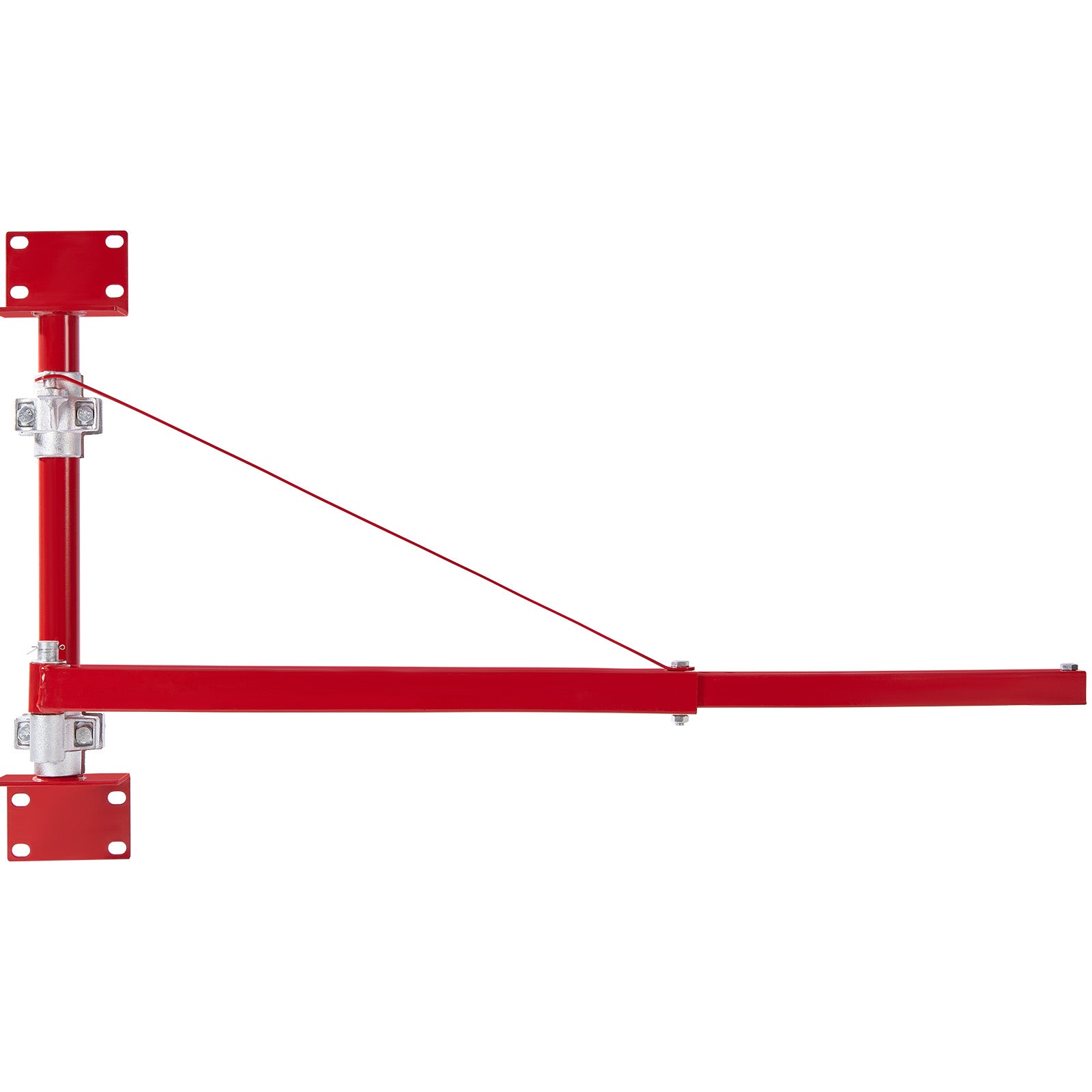 Bras de support de palan électrique,VEVOR capacité de charge 300 kg,bras pivotant support palan avec poteau,cadre de palan acier,levage de palan - 9