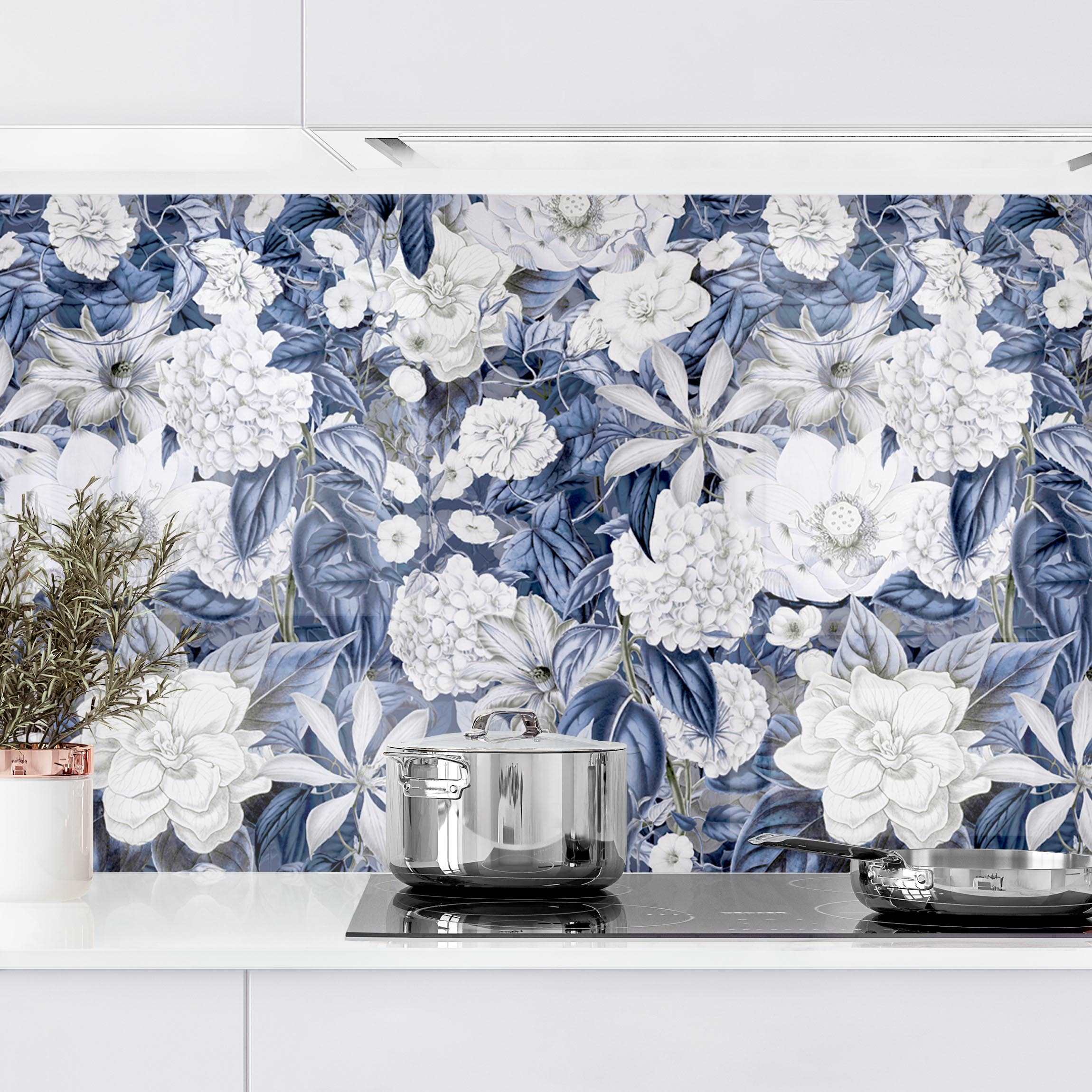 DEQORI Pannello posteriore per cucina in vetro, motivo linee dorate, 100 x 50 cm, pannello posteriore per bagno o stufa, paraspruzzi per cucina e bagno, decorazione moderna per specchio piastrellato