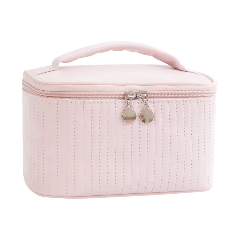 YONEBN Borsa Organizer In PU Leggera – Marrone Sella – Portaoggetti Multitasca Per Borsa, Scrivania E Viaggio – 23x8x16 Cm