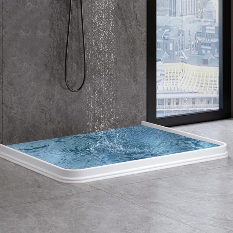 Joint d'étanchéité en PVC de 1 m, joint de douche, joint de porte de douche incurvé, joint de barrière d'eau, bandes d'étanchéité pour salle de bain - 2