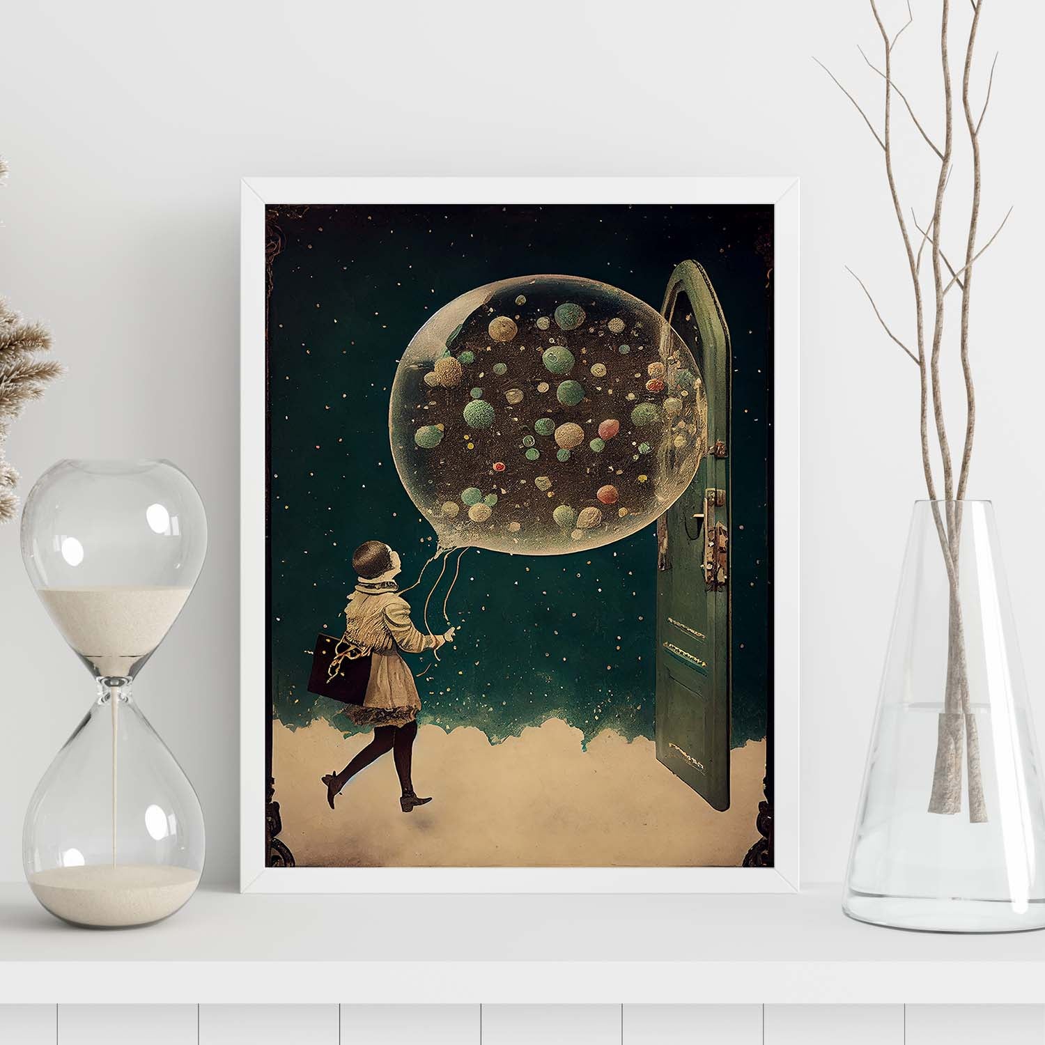 Nacnic Il Y A Des Possibilités Vintage Étranges Infinies 159 Imprimés Esthétiques Muraux Pour Conception De Chambre À Coucher Ou De Cadre En Bois A3 - 2