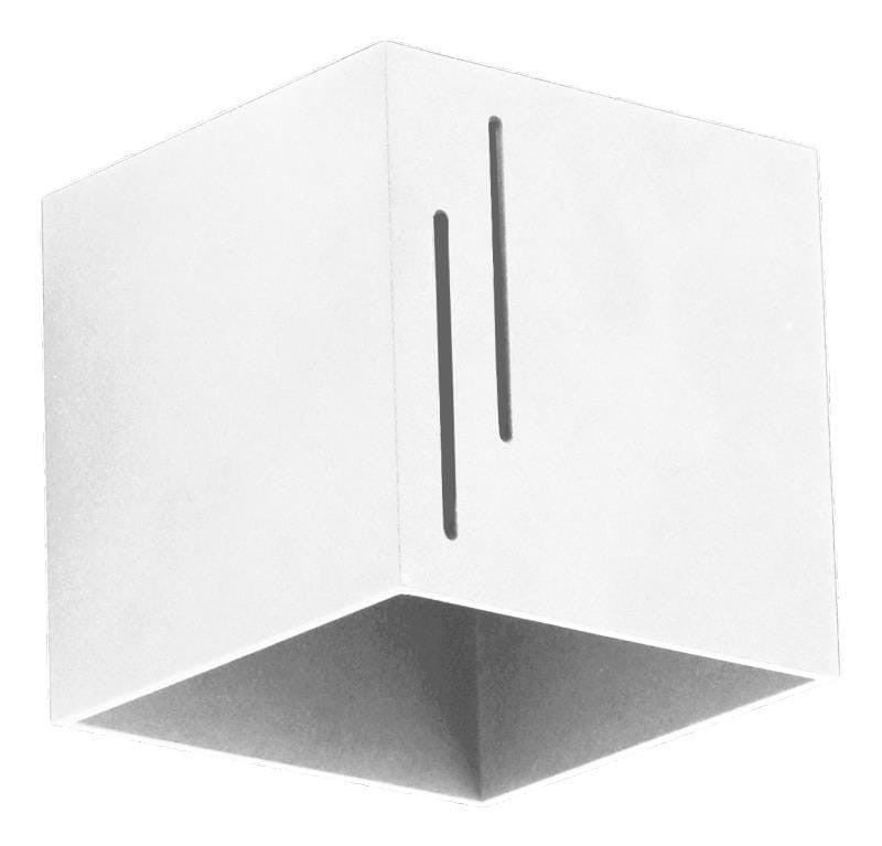 Kinkiet Quado biały 1xG9x40W wym: 10 x 10 x 10 cm metal IP20 Lampex