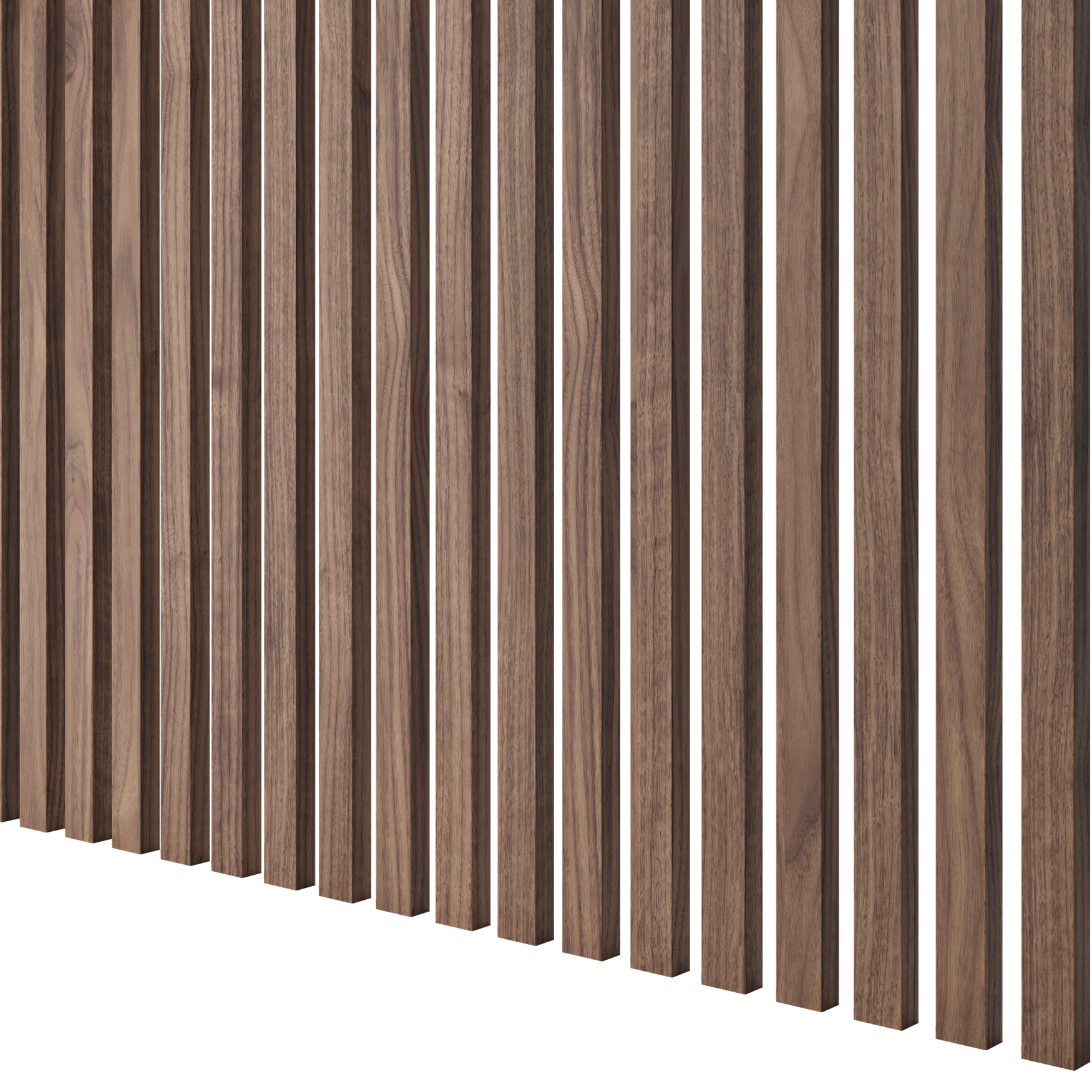 Lamele Slim 3x1,8cm LAMELE3D - Fornir Orzech Amerykański