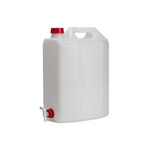 Tanica Benzina E Diesel 10 Litri In Plastica Resistente - Rosso Con Beccuccio Avvitabile - Per Acqua, Olio, Carburante