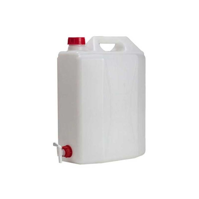 Jerrican plastique alimentaire 20 litres - PEHD renforcé - Bouchon de Jerrican plastique alimentaire 20 litres - PEHD renforcé - Bouchon de