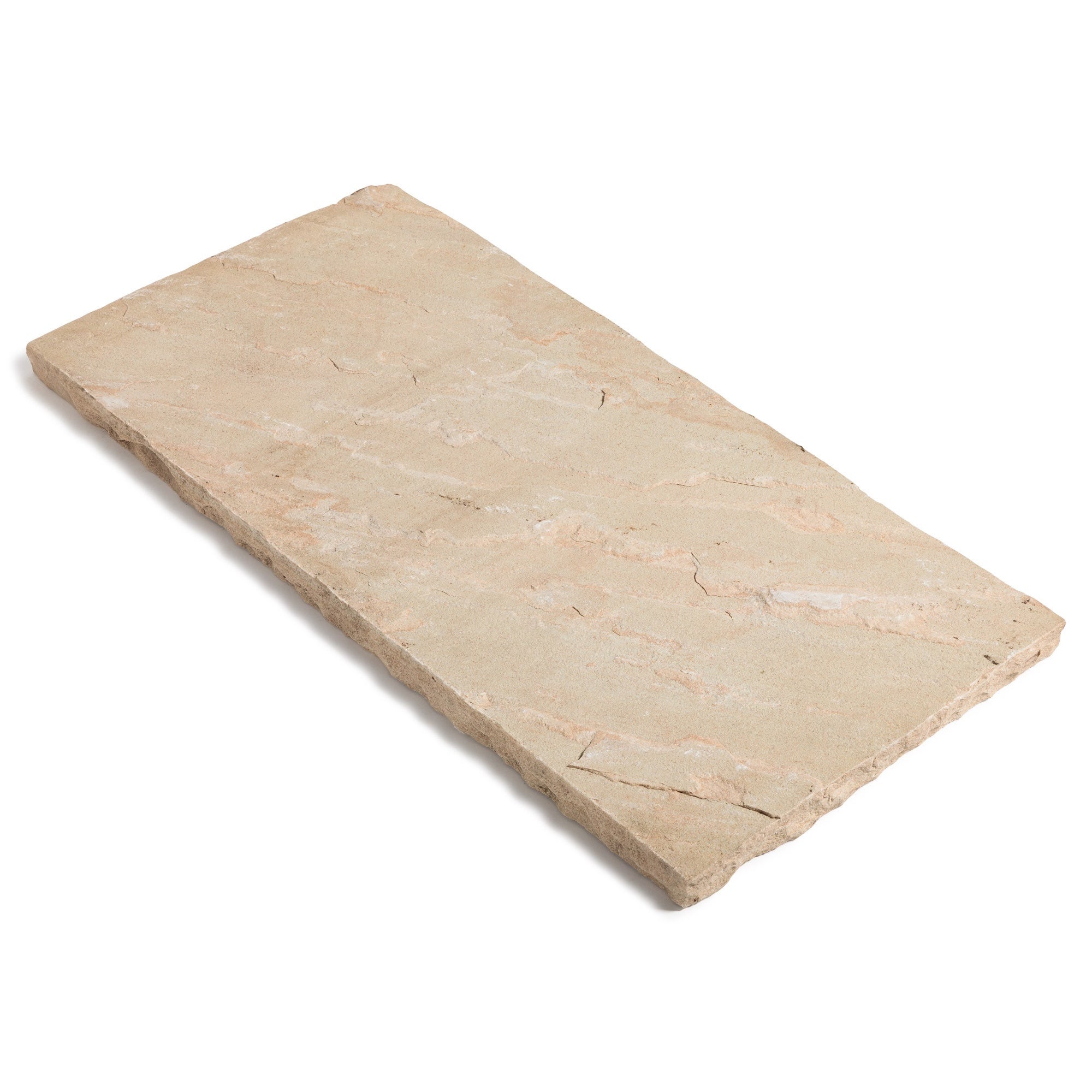 Pas japonais Rectangle Grès Kandla Beige 100x50x4 cm (à l'unité) - RO'MA NATURE - 2