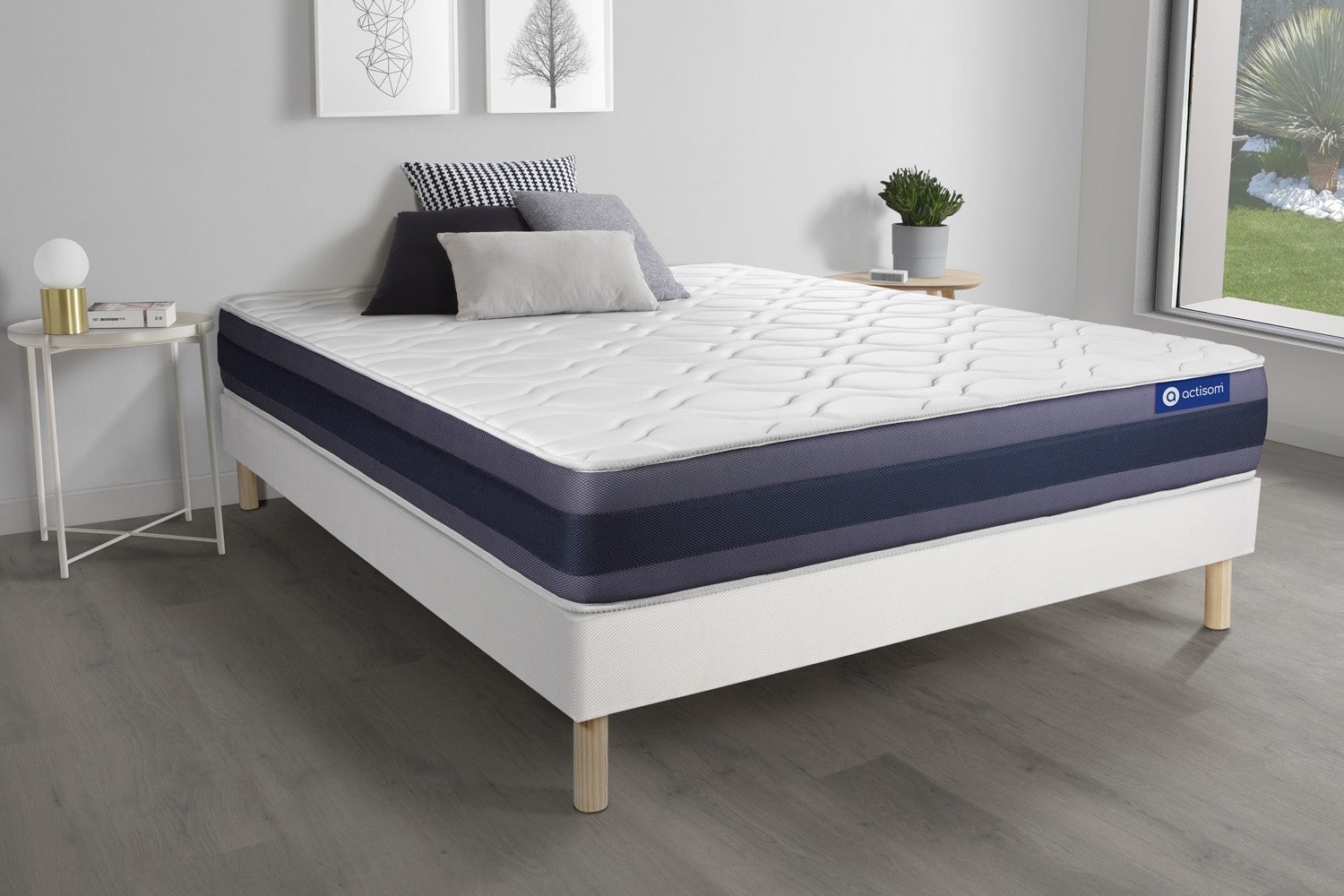 Matelas Waterfoam 160x200 – Hauteur 22 Cm – Orthopédique Et Indéformable – MiaSuite (neuf)