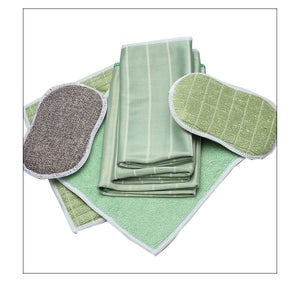 2 Spazzole Per Pulire Bicchieri Con Ventosa - Verde E Grigia, Per Bicchieri Da Vino, Bottiglie, Tazze, ABS+Nylon, 8,5x8,5x17cm - 3