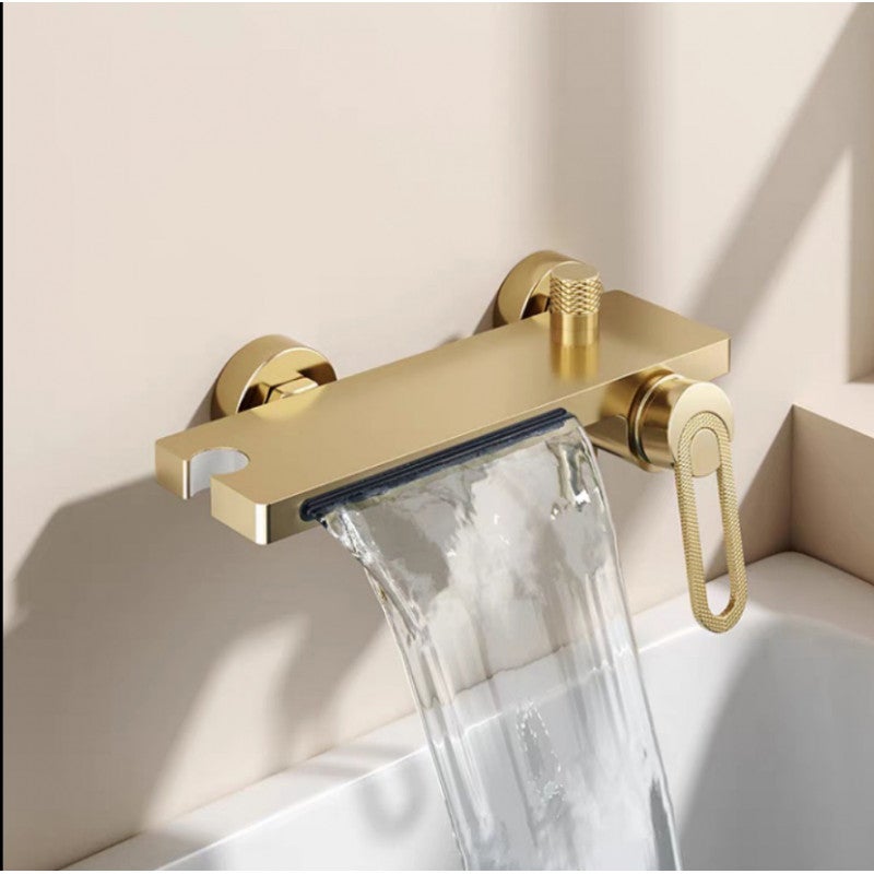 Robinet Baignoire Cascade, Mitigeur Baignoire En Laiton