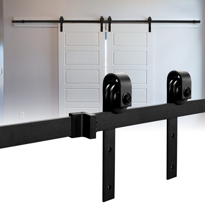 Kit para puerta corredera sistema corredizo Herrajes para sistema de ...