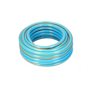 Manguera De Riego Amarilla - 15 Mm De Diámetro (5/8"), Rollo De 50 Metros, Ideal Para Jardinería