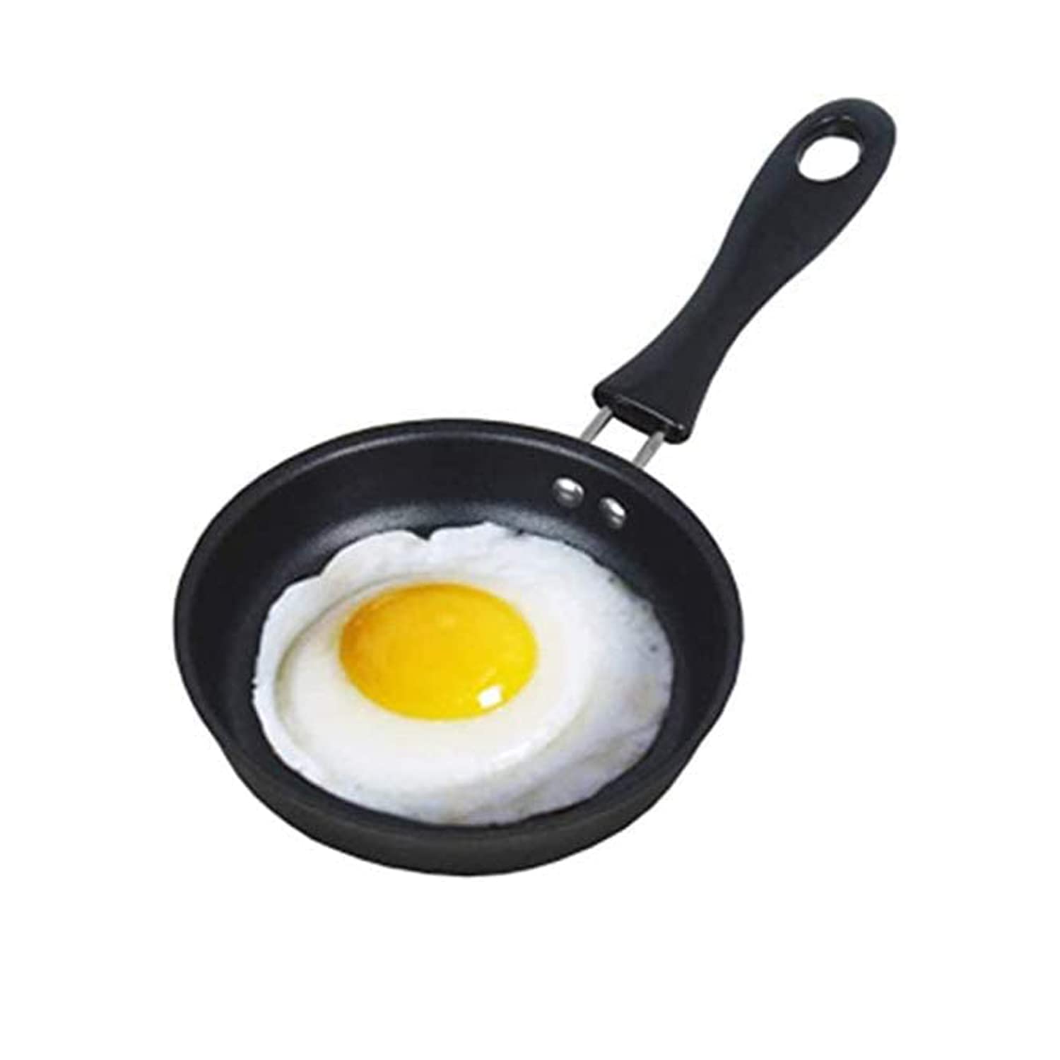 Mini Padella Antiaderente RANJIMA 12cm - Per Uova, Pancetta E Piccole Porzioni, Ideale Per Induzione E Gas - Foto 4