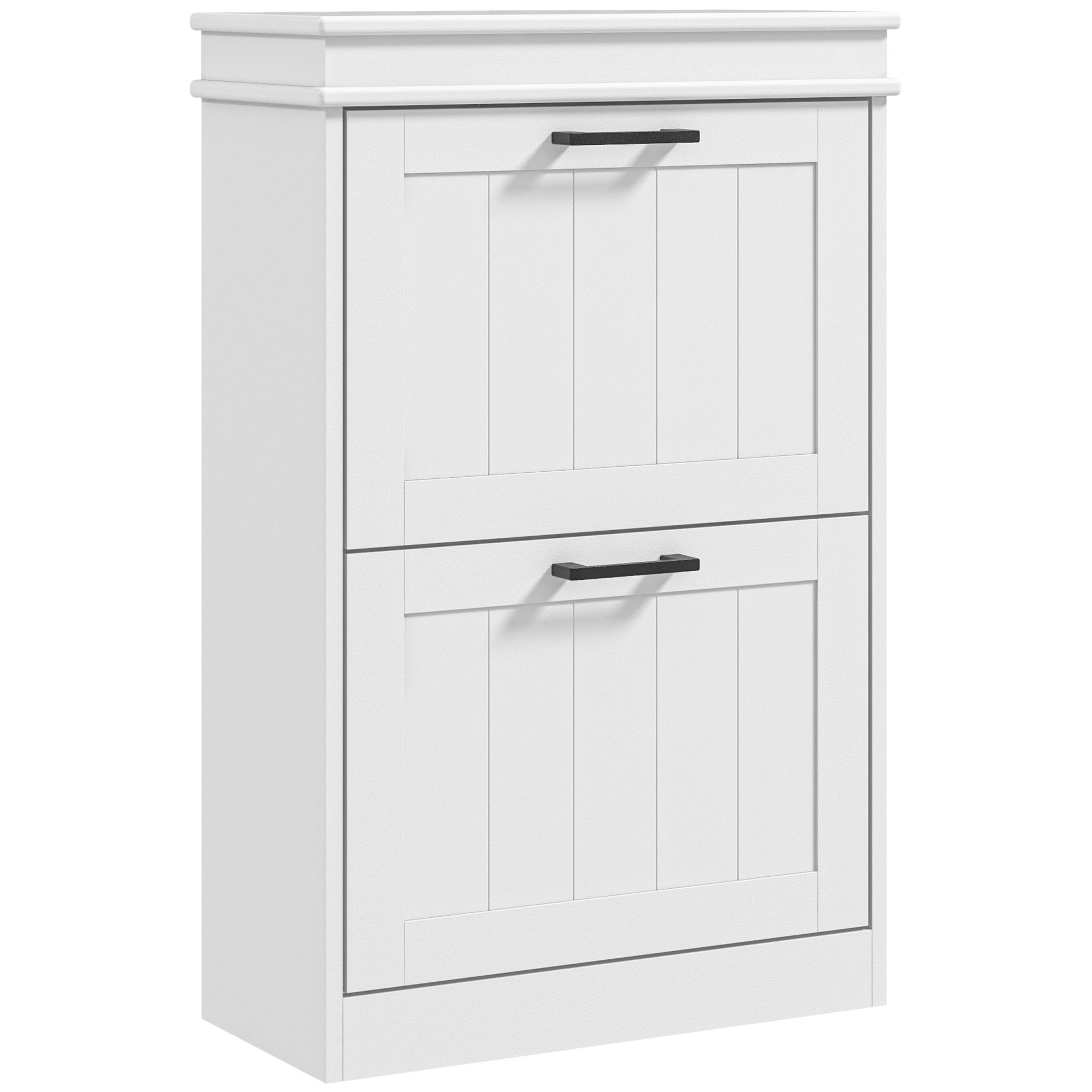 SoBuy Meuble à Chaussures à 6 Abattants, Meuble De Rangement à