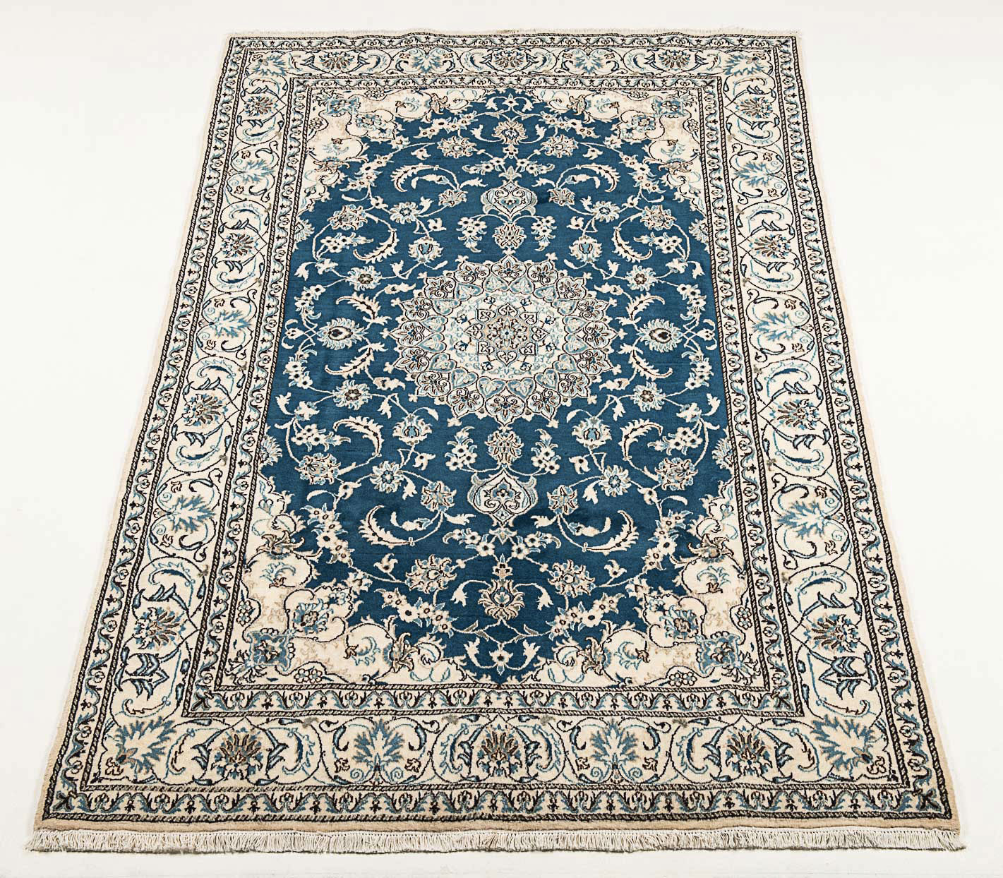 Alfombra oriental hecha a mano original, medida: 310x200 cm con certificado de autenticidad