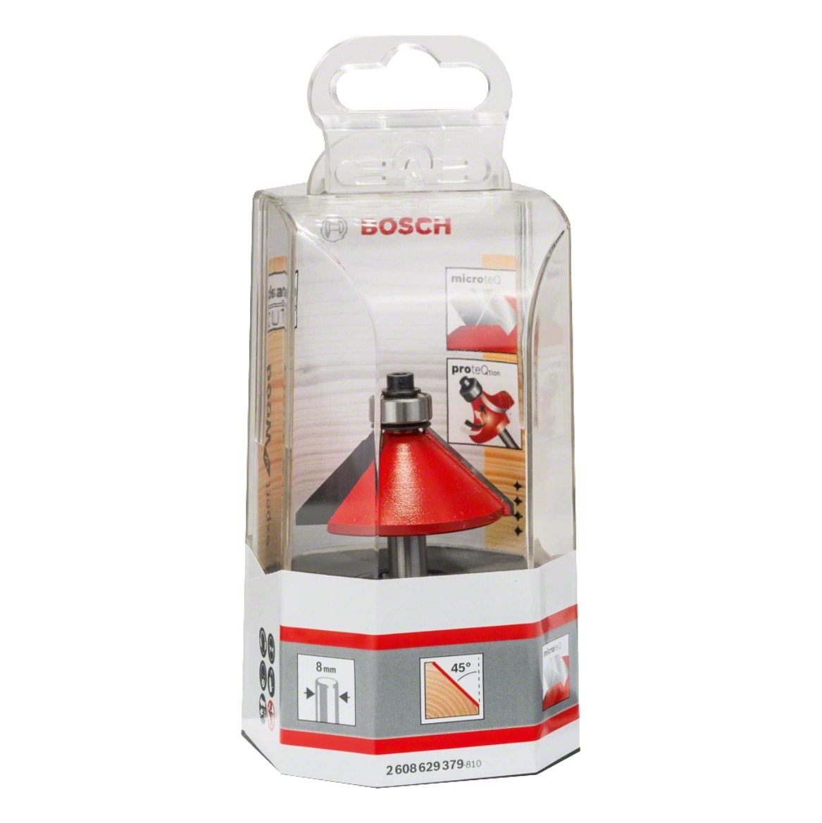 Fraise Chanfreiner Bosch Expert For Wood 8 X 44 X 61 Mm 45 Fraise chanfreiner bosch expert for wood 8 x 44 x 61 mm 45