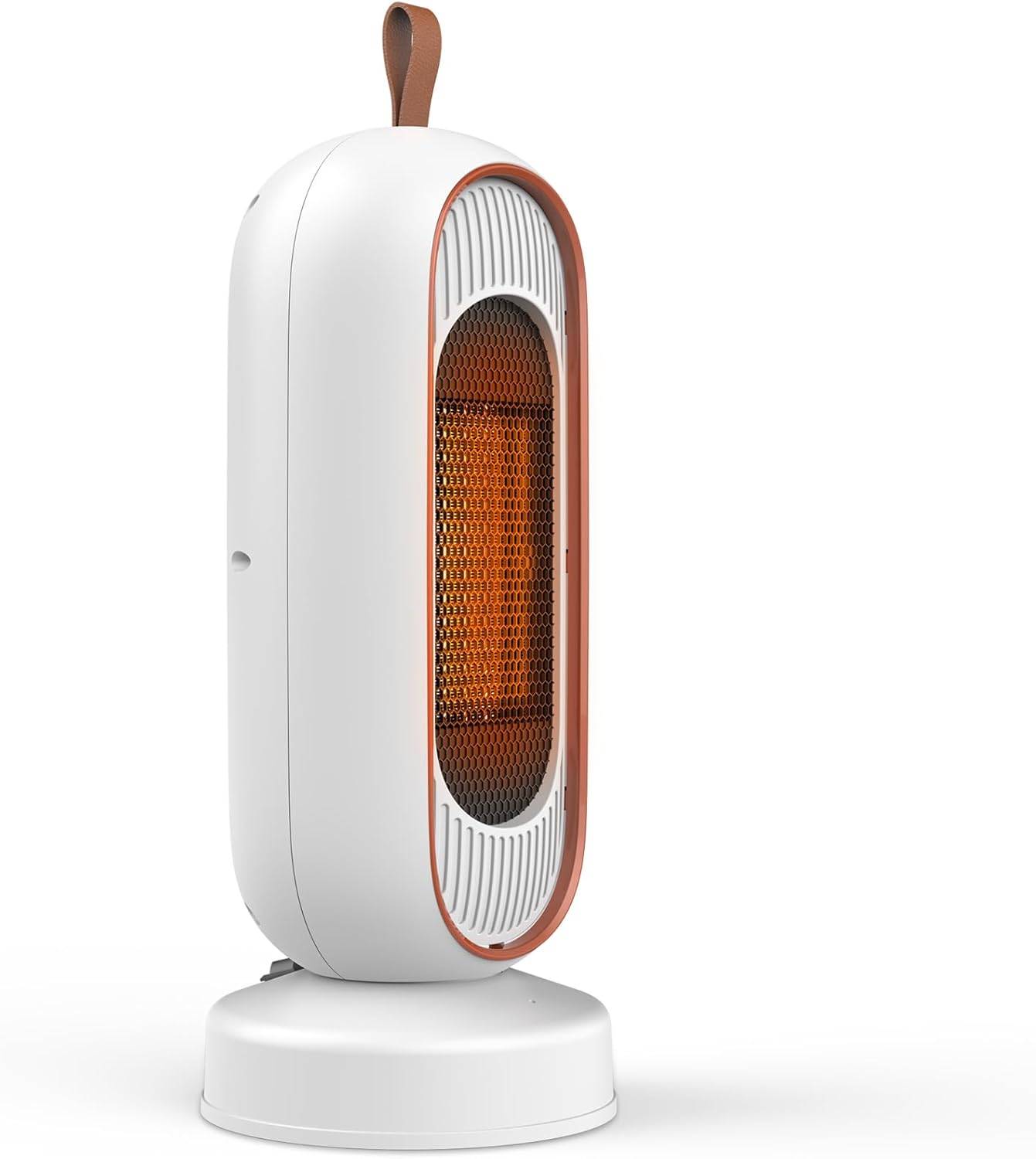 Ogrzewacz pomocniczy, termowentylator łazienkowy 800 W/1300 W, ceramiczny termowentylator PTC, 2 poziomy mocy, zabezpieczenie przed przegrzaniem/prz