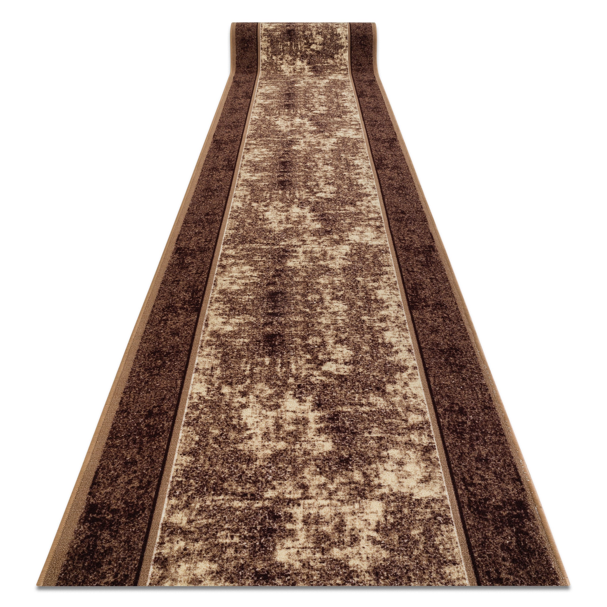 NAZAR RUGS - Nature - tapis aspect jute à motifs losanges marron NAZAR RUGS - Nature - tapis aspect jute à motifs losanges marron