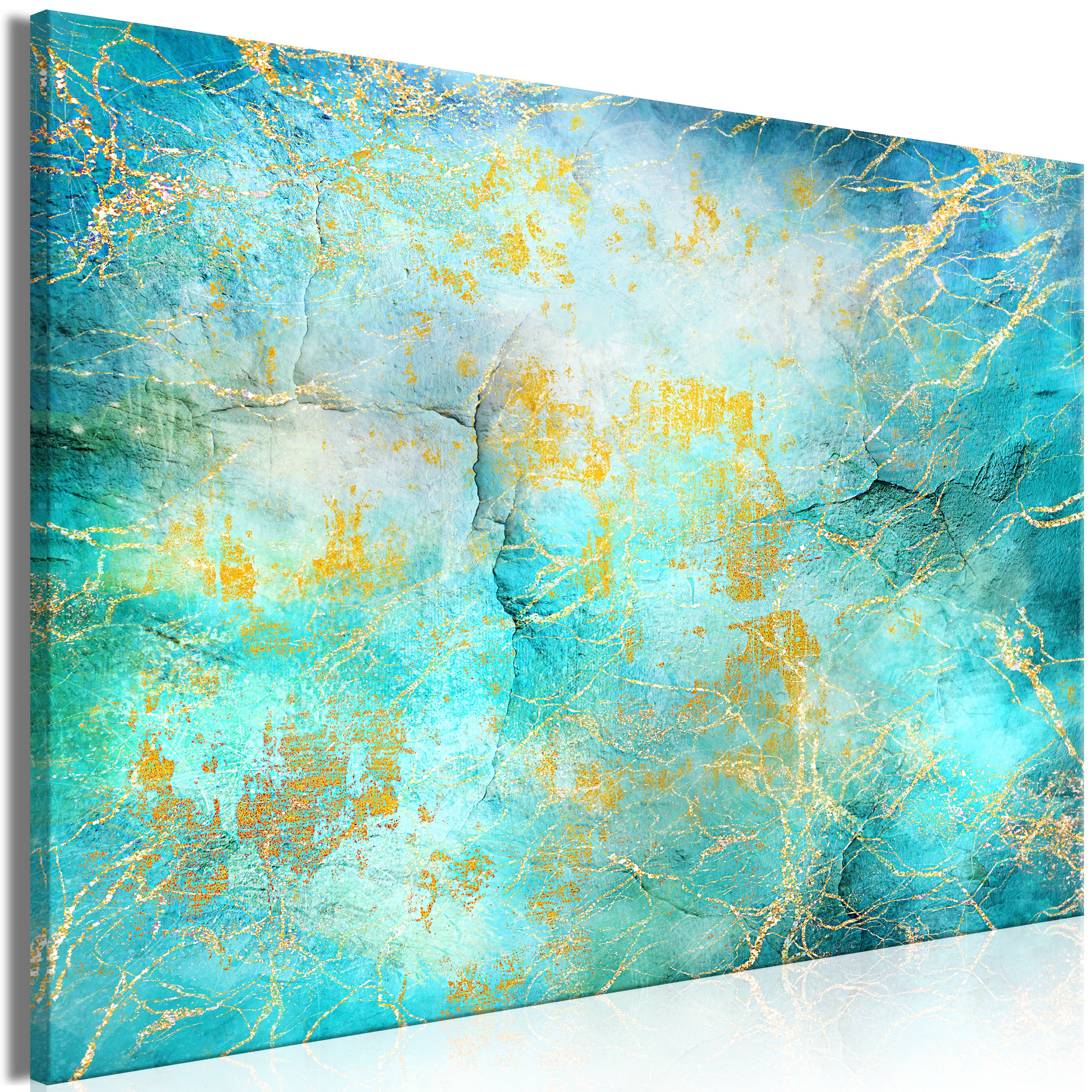 Tableau - Emerald Ocean (1 Part) Wide [90x60] | Leroy Merlin