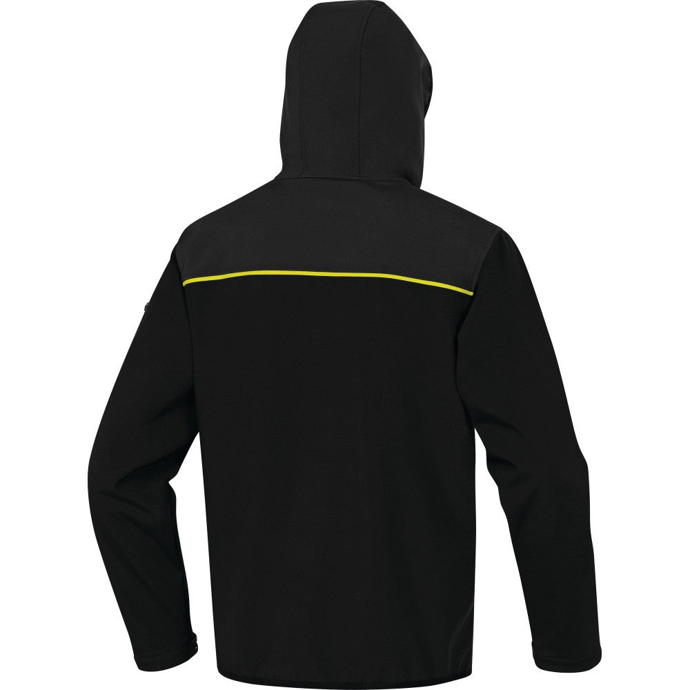 Veste softshell Horten2 Noir/Jaune - DELTA PLUS - Taille L - 2