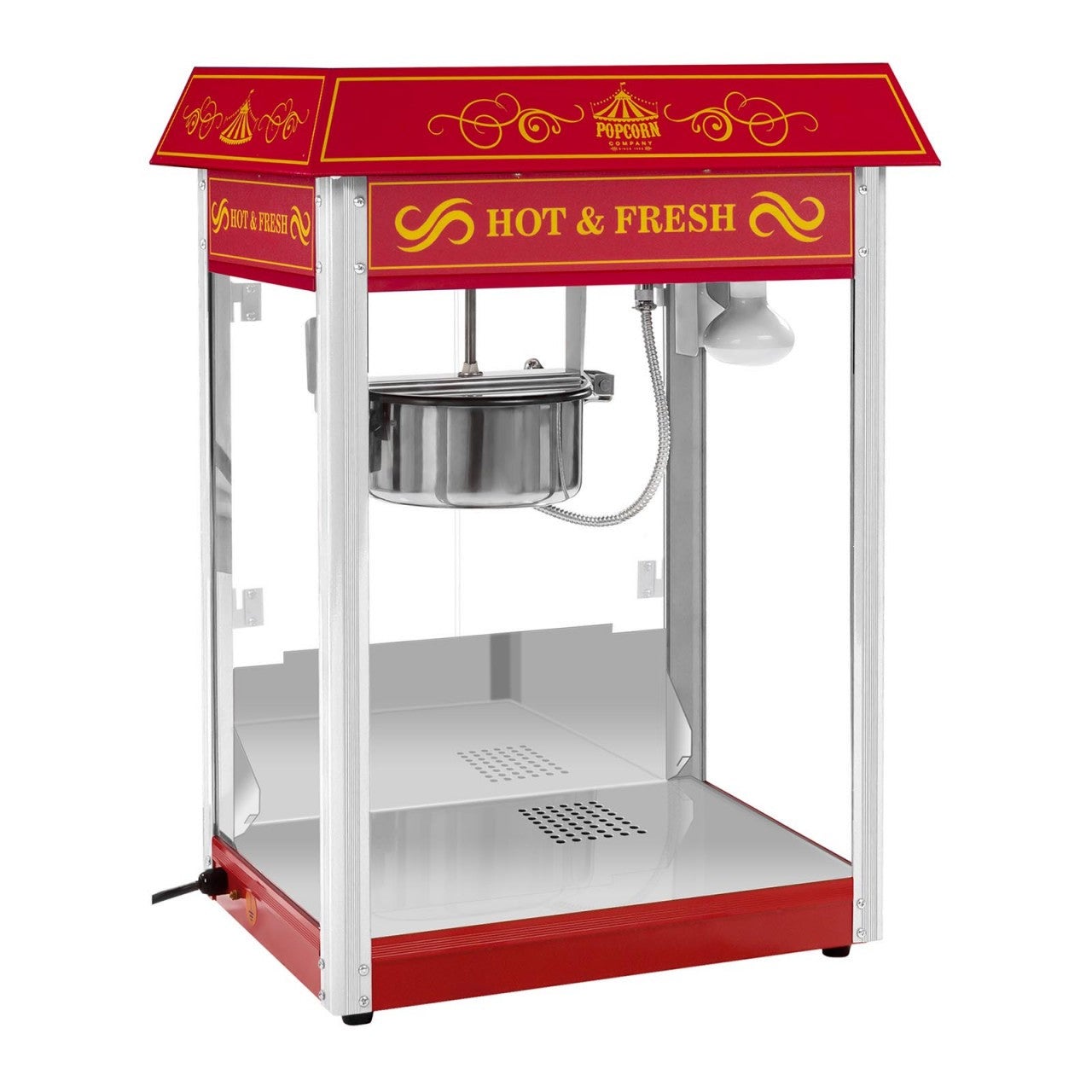 Máquina de palomitas de maíz roja - diseño de ee. uu. 14_0002347