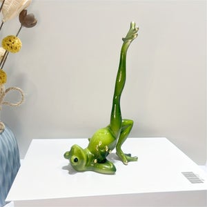 Statua Rana Giardino Solare - Decorazione LED 7.5cm Per Esterni Con Luci Notturne - Foto 8