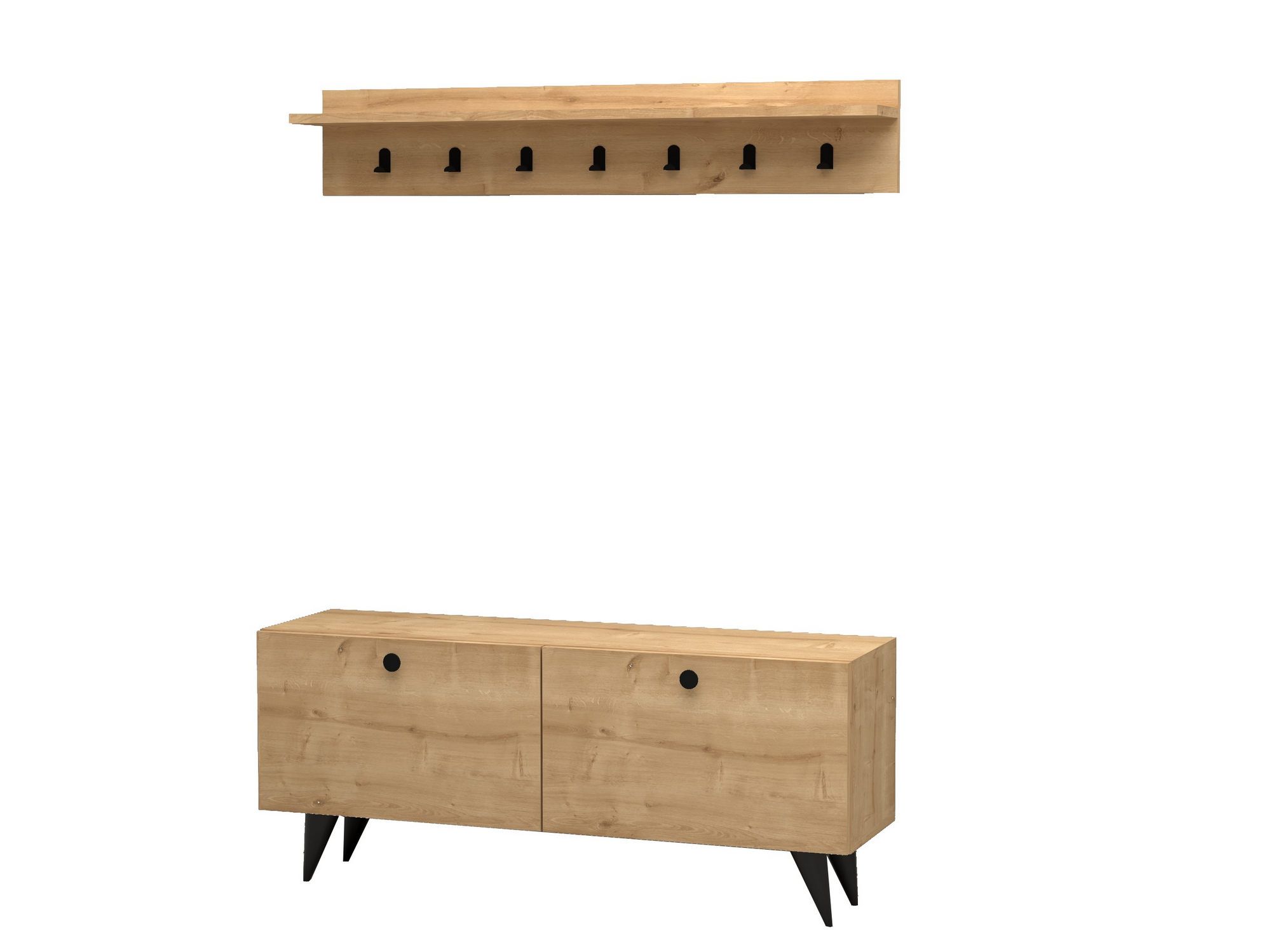 Menzzo  Recibidor Rupa Roble , Leroy Merlin