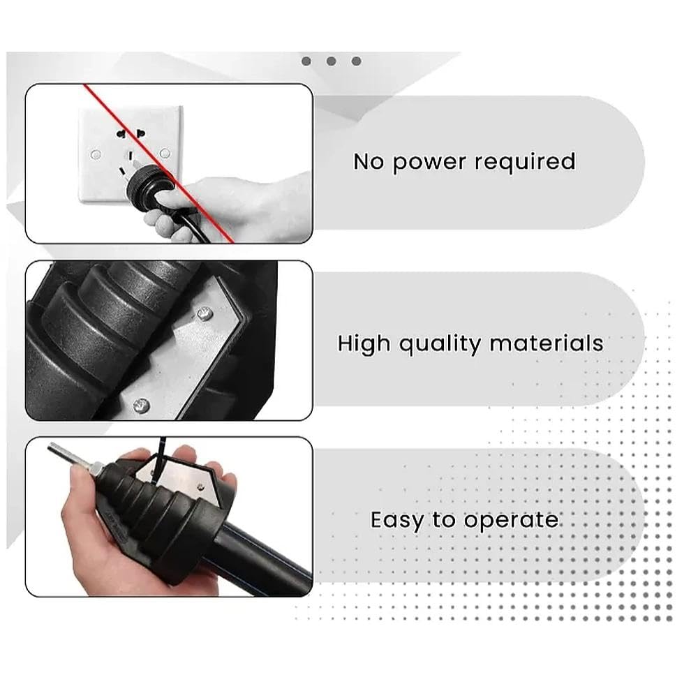 Chanfreineur pour tubes en plastique,ebavureur multicouche PE, ebavureur cuivre pour tubes en plastique de 20 à 63 mm, idéal pour les tubes - 4