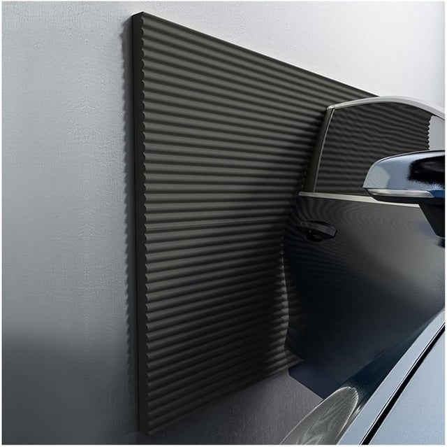 Film de protection mural autocollant pour garage (noir), mousse de protection pour garage, protection anti-chocs, coussins amortisseurs destinés à pro