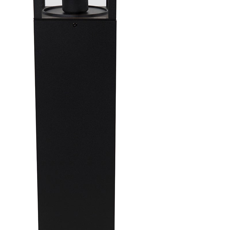 Qazqa industriel borne lumineuse extérieure pour jardin - Charlois - noir, max. 40w, e27, 80cm, IP44 - 5