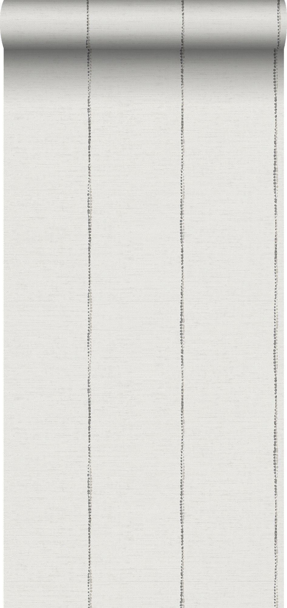 Tapeta malowane paski ciemnoszarymIbiałym - 53 cm x 10,05 m - SANDERS &amp; SANDERS