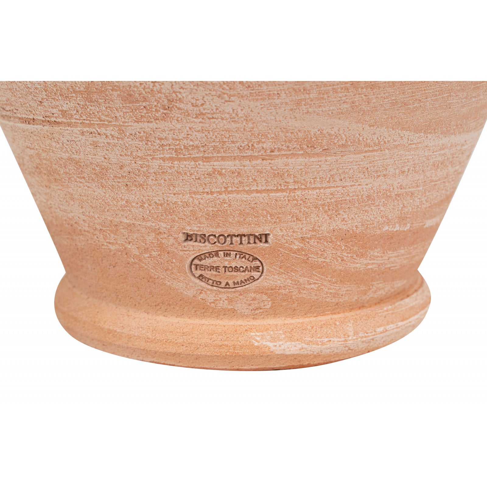 BISCOTTINI Porte-parapluie Terre Cuite Fait Main - Vase Extérieur Intérieur - Porte-parapluie d'Entrée 32x46cm - 6