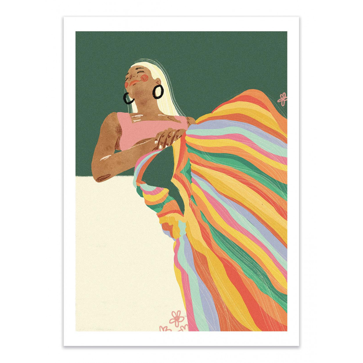 Art-poster - colors - gigi rosado - 30 x 40 cm