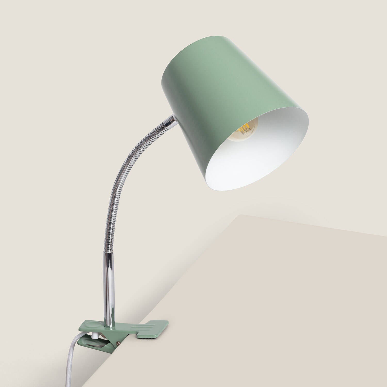 Lampada da tavolo Versa Bianco Ceramica 20 x 35 cm