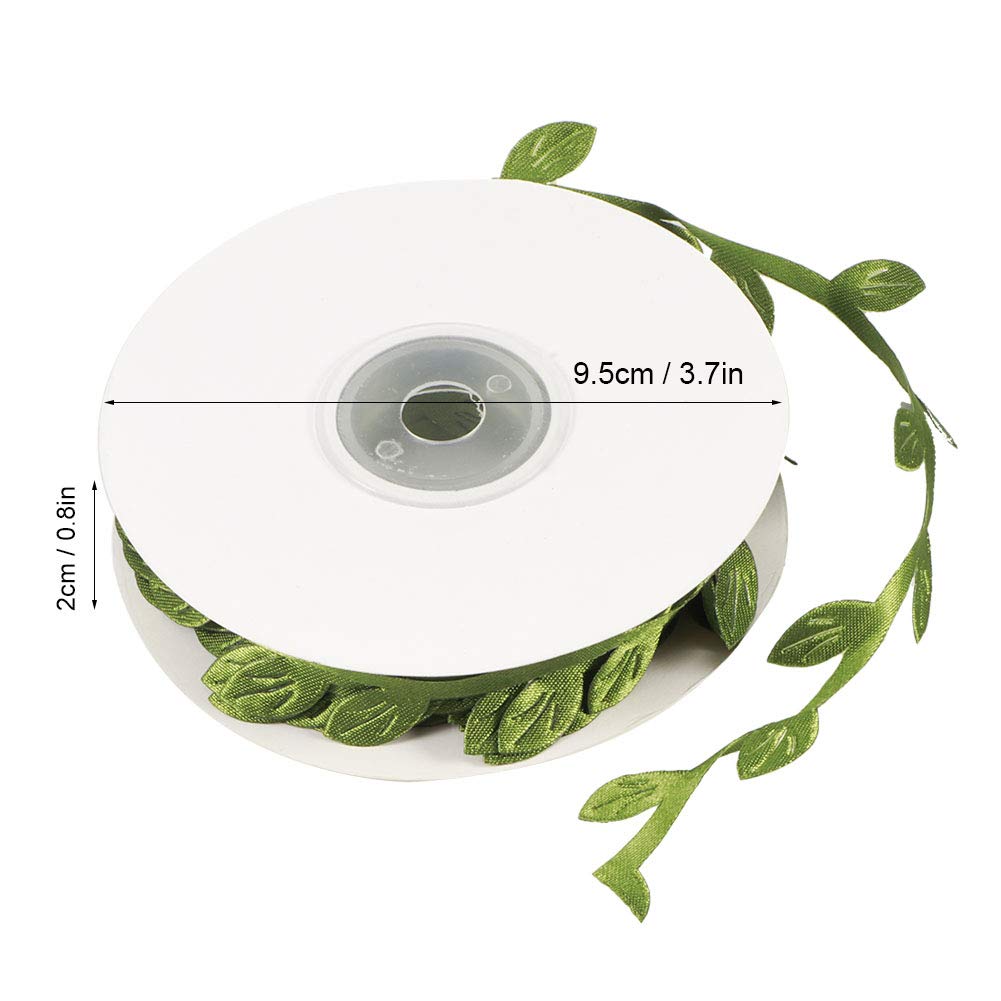 FEUILLES ARTIFICIELLES DE VIGNE ACCESSOIRE DE DÉCORATION DE MARIAGE ARTISANAL POUR MATERNELLE - VERT, ARGENT, OR 3,7 X 3,7 X 0, - 6