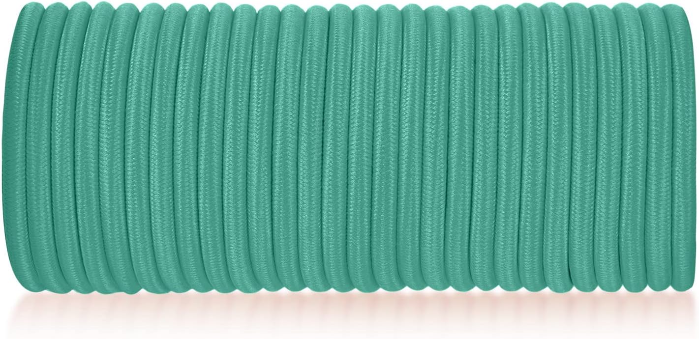 Zielona elastyczna linka zabezpieczająca 4 mm x 30 m, pasek elastyczny, siatka ładunkowa, zabezpieczanie przedmiotów