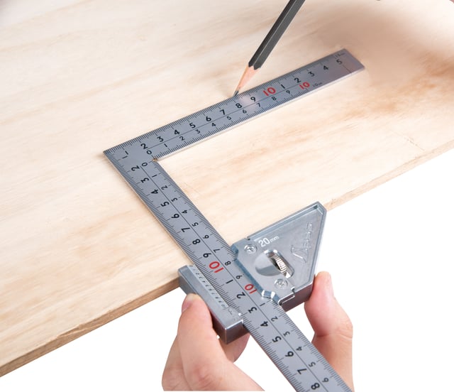 Righello In Alluminio 15 Cm - Precisione E Leggerezza Per Scuola, Ufficio E Hobby - Foto 2