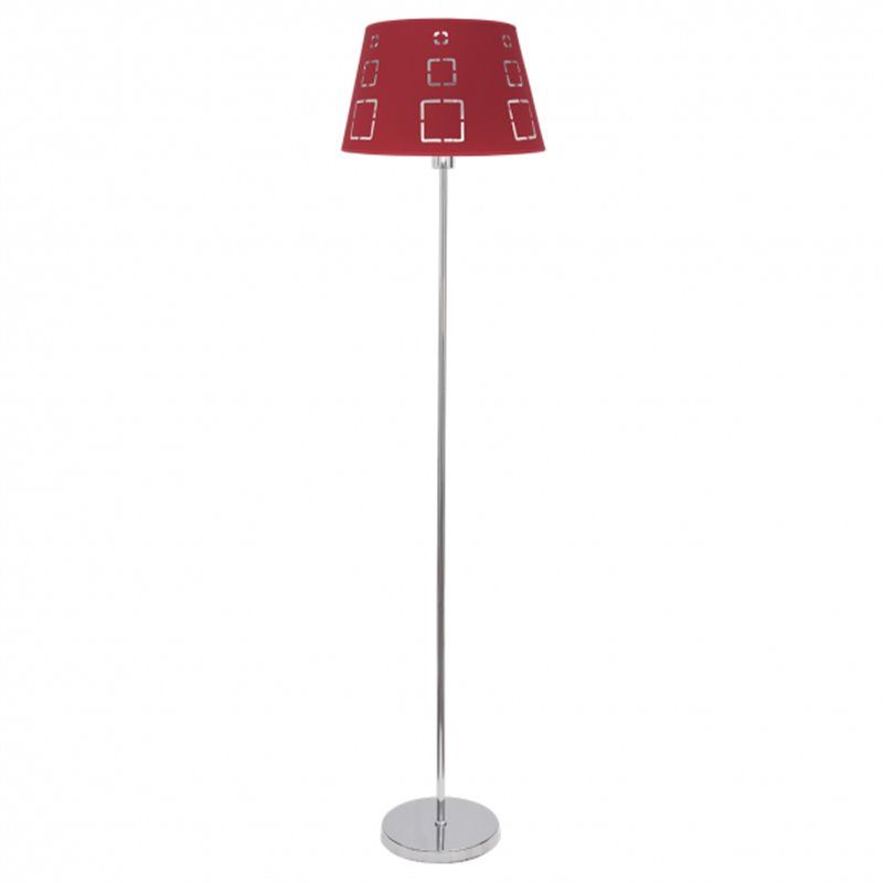 Salon Celaya Floor Lamp 1xe27 Red FABRILAMP. - 2