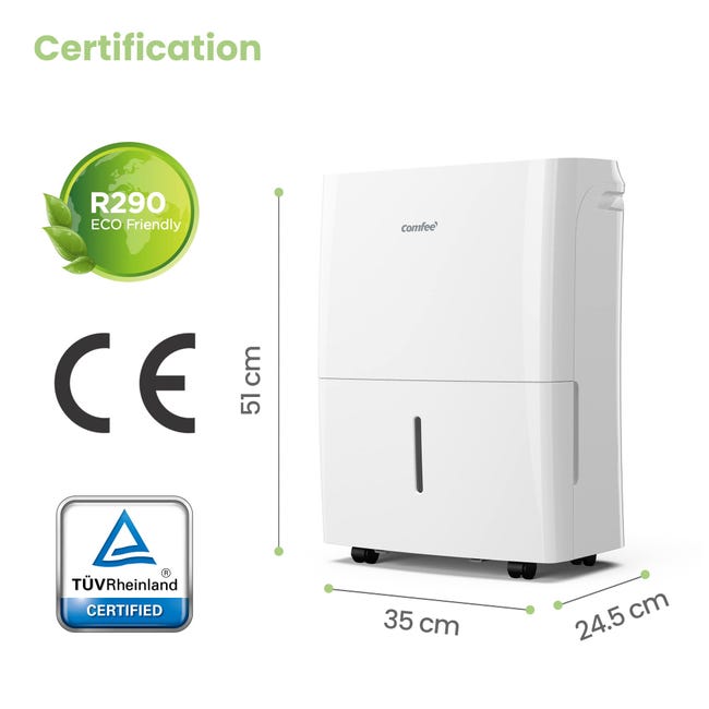 Comfee MDDF-16DEN7 - Deumidificatore con 3 modalità di funzionamento Comfee MDDF-16DEN7 - Deumidificatore con 3 modalità di funzionamento