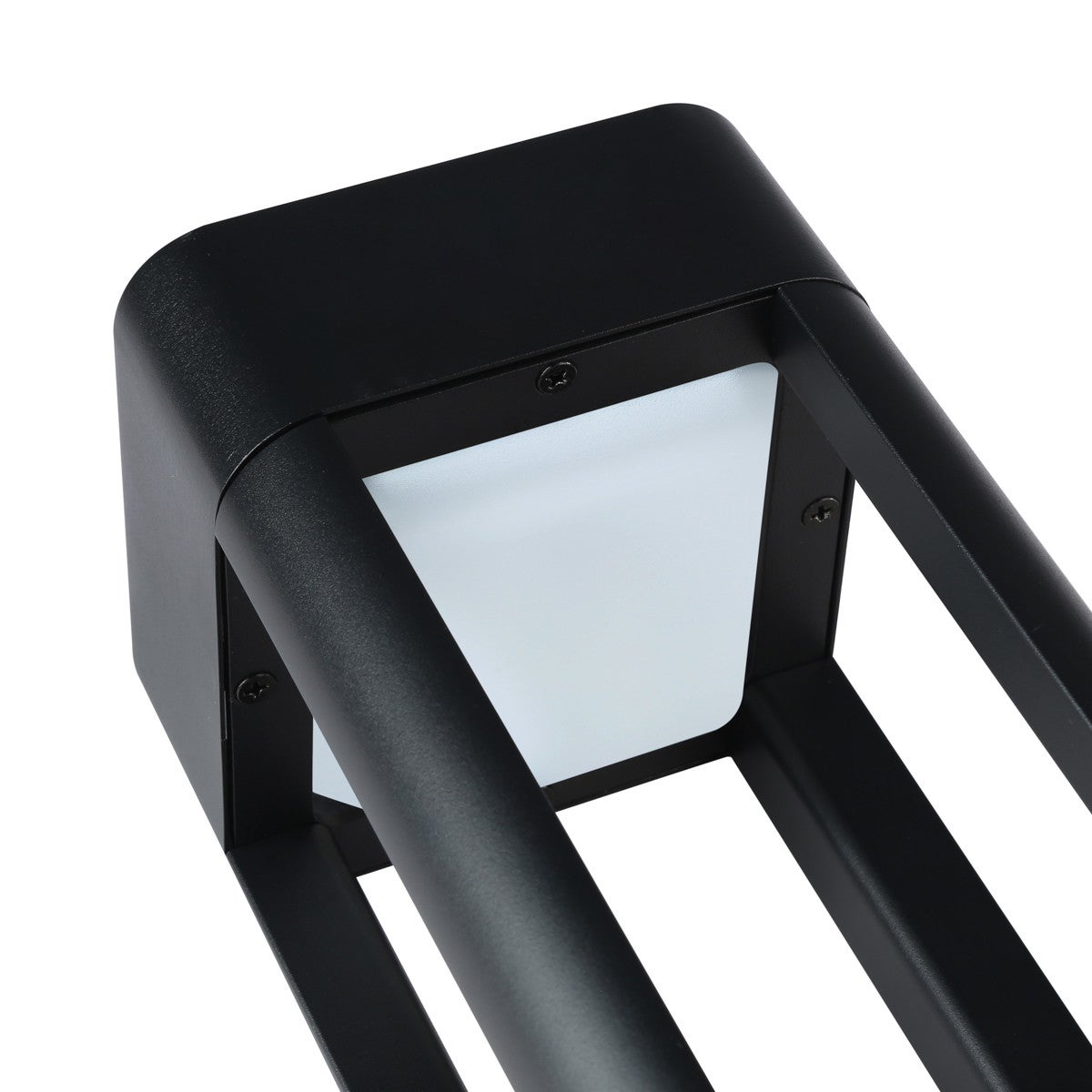 Italux Nutri Paletto da esterno da 60 cm, nero, bianco caldo 3000K, IP54 - 6