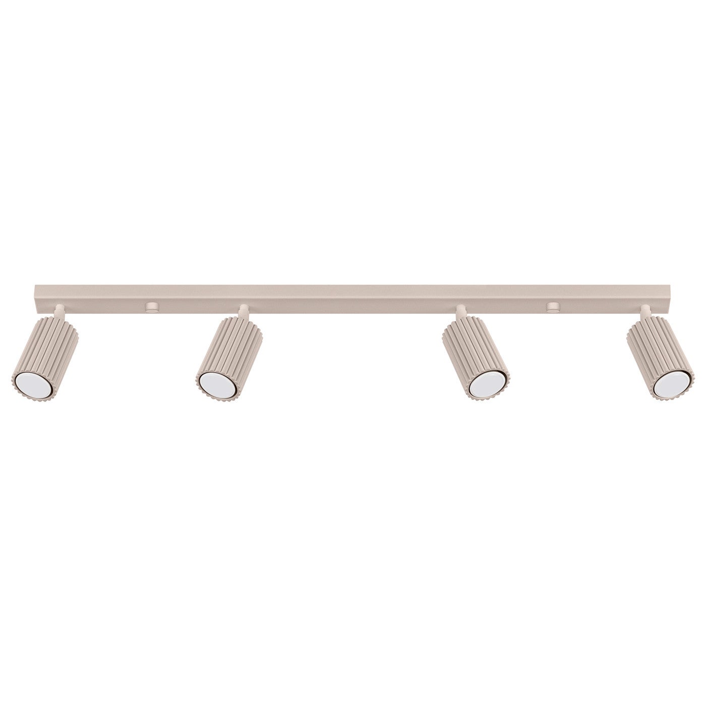 Sollux Lighting Lámpara De Techo Karbon 4L Taupe, Minimalista, 81X6.5x16.5cm Sollux Blanco/Negro/Oro , Leroy Merlin