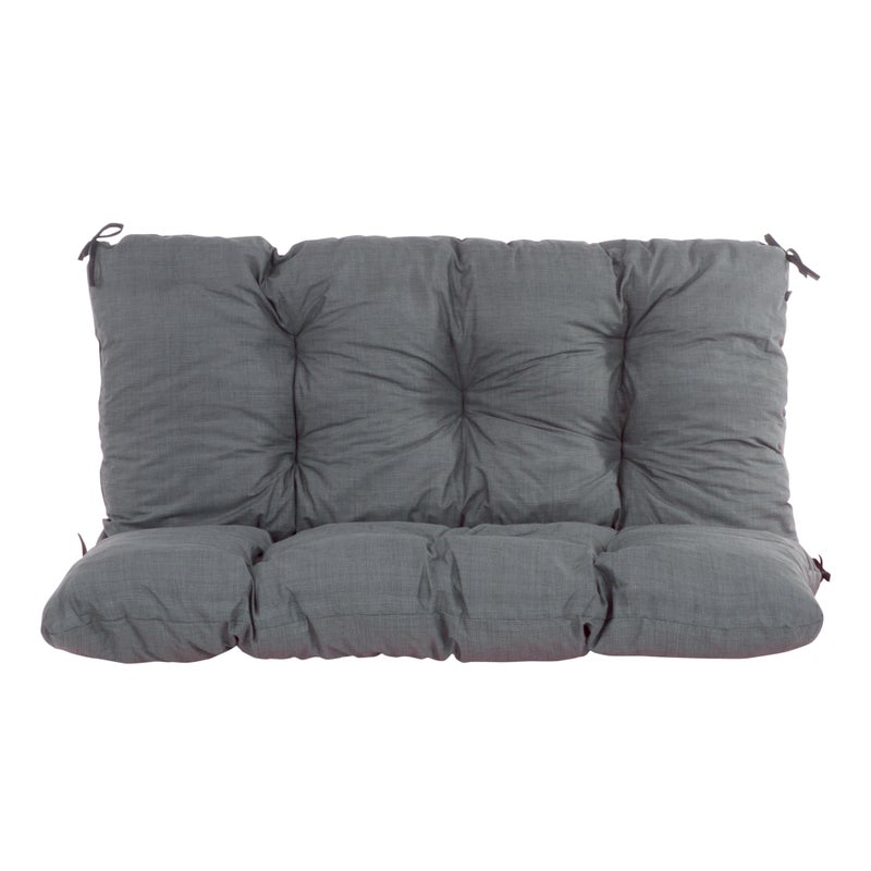 Poduszka na huśtawkę / ławkę Frigiliana szara 100 cm Patio