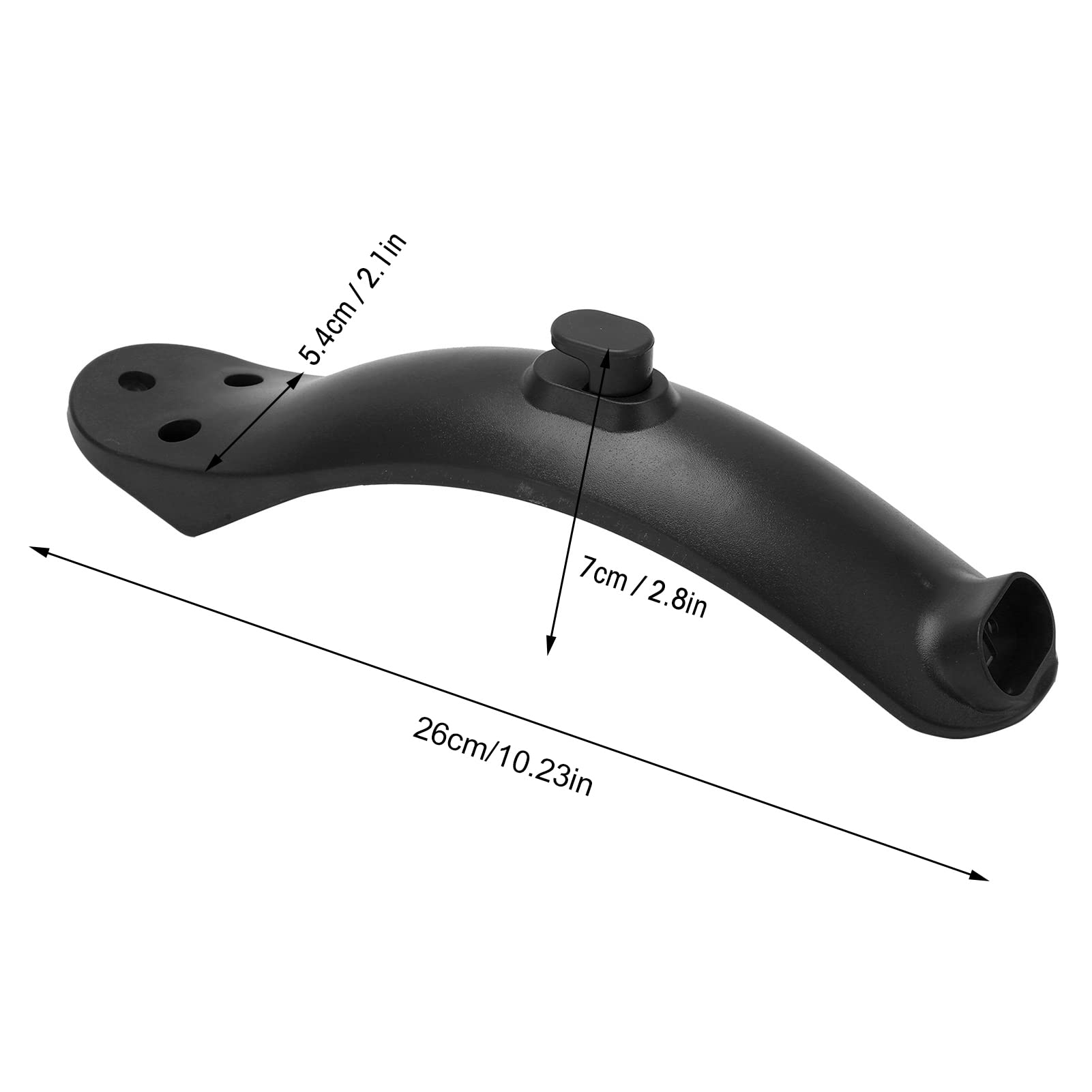 Pato Merlin Scooter elétrico traseiro paralama pato boca design com gancho para ...