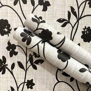 Papier peint panoramique motif imprimé Vieux rose 432x300cm Lé papiers
