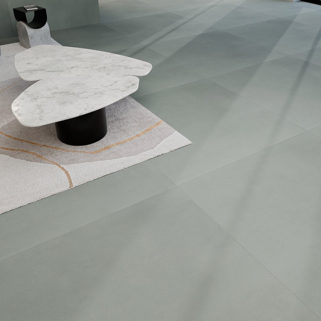 Cemento Pastello Salvia - Piastrelle 120x120 cm 9 mm - INU 9012 120x120 MATT R10 9 mm - 3