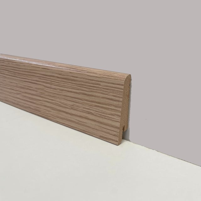 1,69 € - PLINTHE en FIBRE DE BOIS 60x15 Décors divers, Parquet, Stratifié, SPC, LVT - CHÊNE CRÈME NATURALISÉ 1 pièce équivaut à 1 mètre
