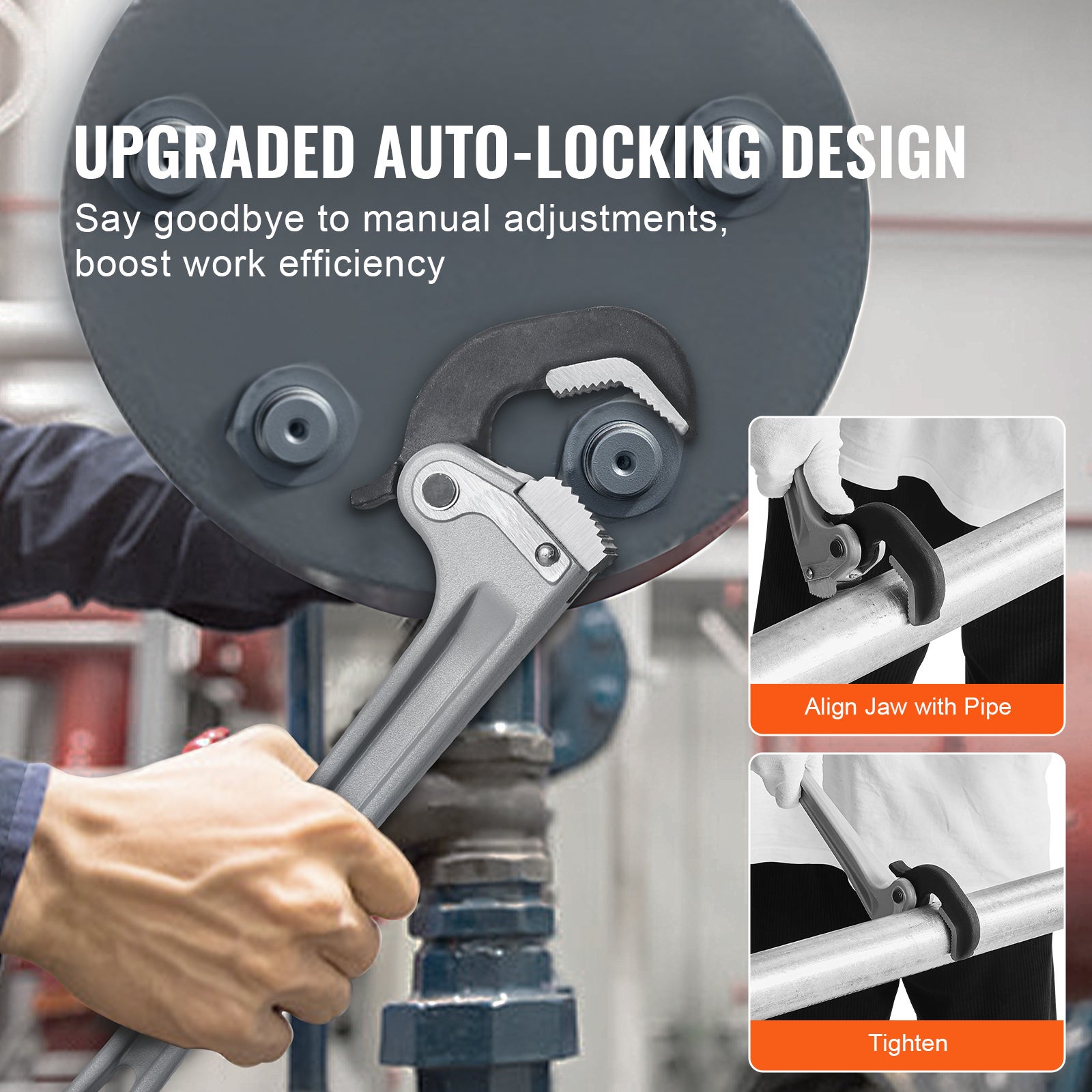Powerful Tools Pistola ad alta pressione per idropulitrice, asta in acciaio inox ad alta pressione, per grondaia, asta da 1/4, collegamento rapido per lancia e gomiti