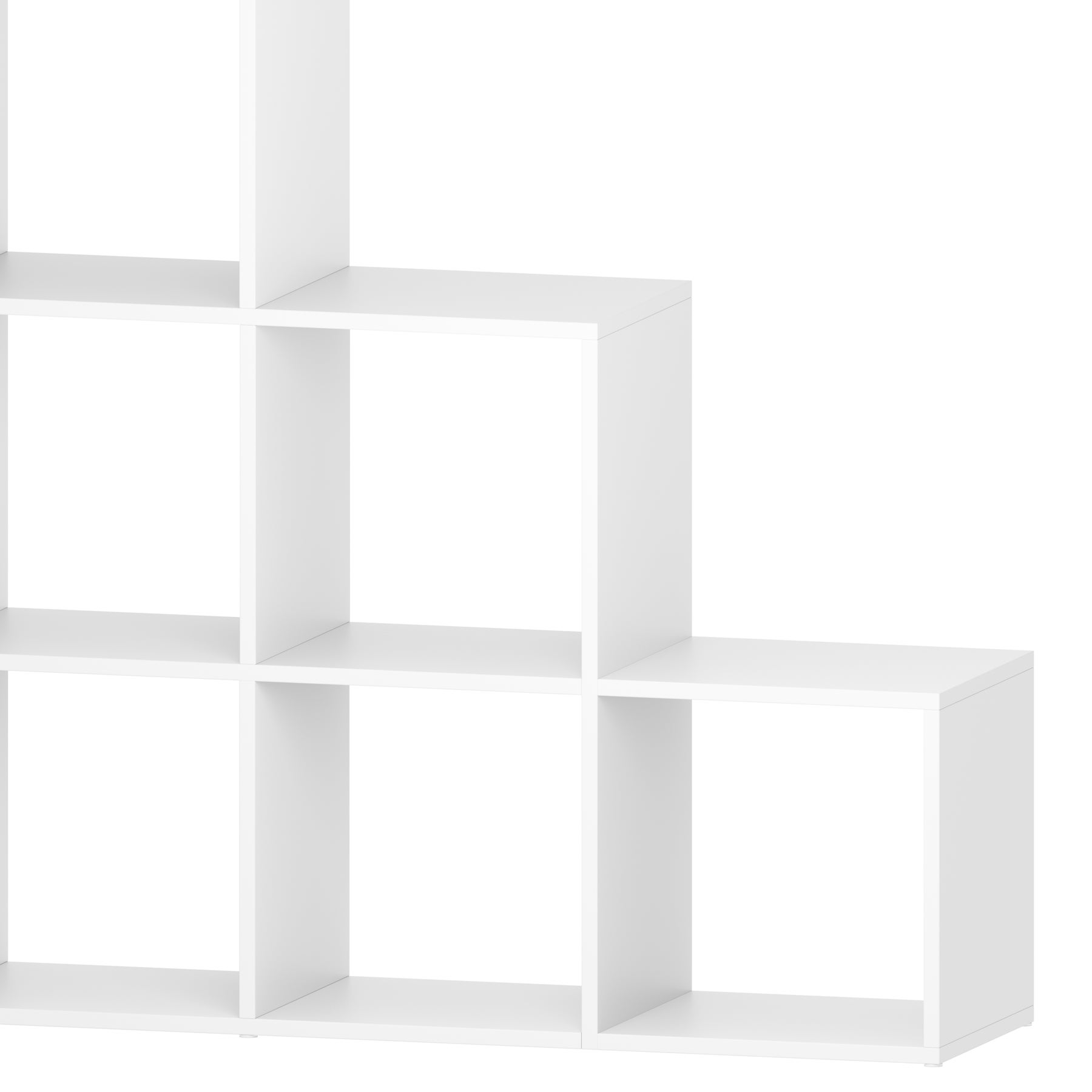 Libreria in truciolare con 10 scomparti aperti e design a cubi TECTAKE - 9